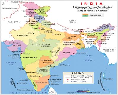New India Map